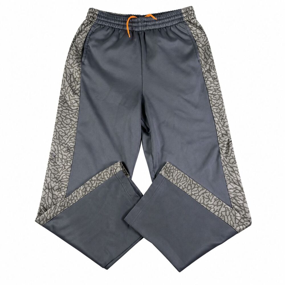 Jordan Sweatpants Youth XL Therma Fit Gray Activewear Training Winter Jumpman